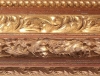 Somptueux cadre baroque doré brillant usé inversé  153X85 mm
